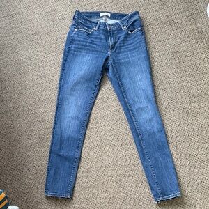 LOFT Classic Blue Skinny Jeans